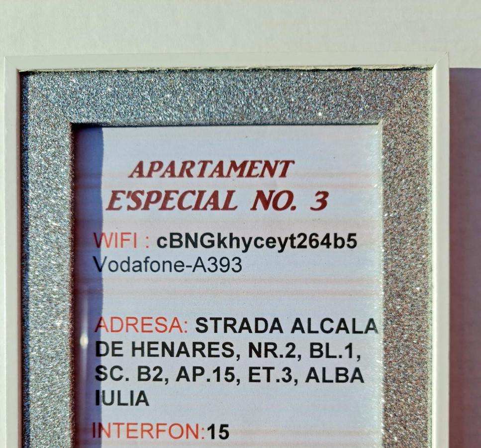 Apartament E'Special No3 Gyulafehérvár Kültér fotó
